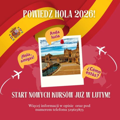 🌞 Nowe kursy hiszpańskiego od lutego! 🌞
